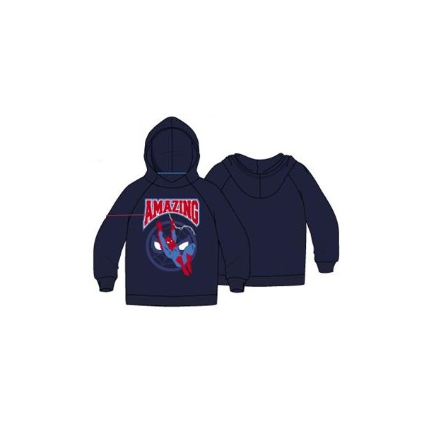 Sudadera Infantil Capucha Spiderman