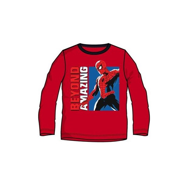 Camiseta Infantil Manga Larga Spiderman