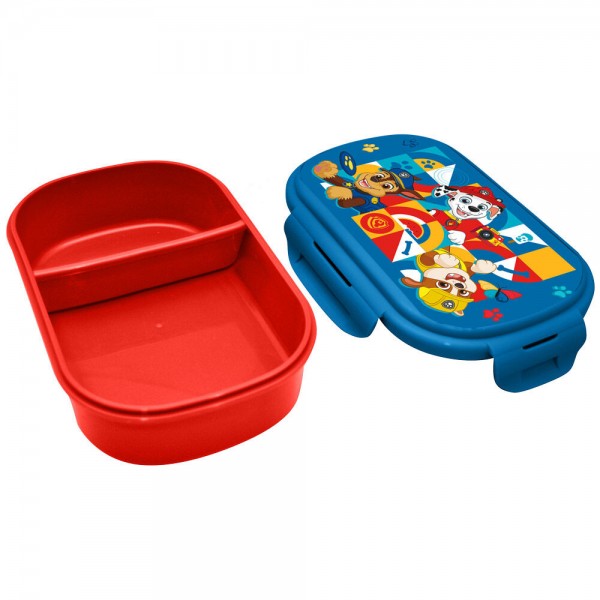 Sandwichera + cubierto Patrulla Canina Paw Patrol