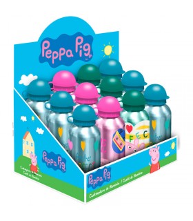 Cantimplora aluminio Peppa Pig 500m surtido