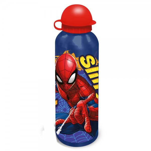 Cantimplora aluminio Spiderman Marvel 500ml surtido