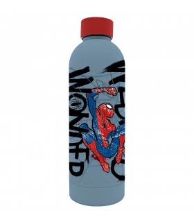 Botella aluminio Spiderman Marvel 500ml