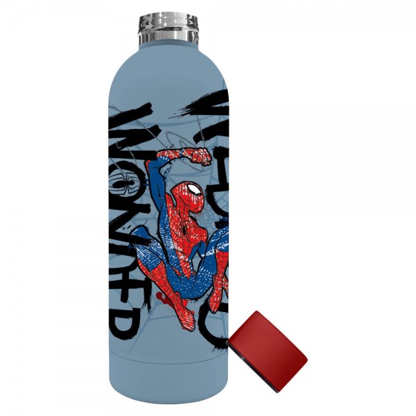 Botella aluminio Spiderman Marvel 500ml