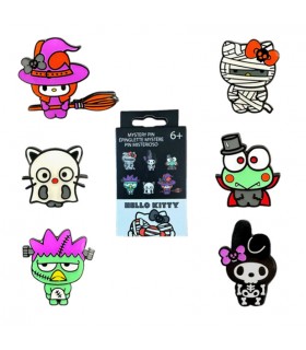 Blind Box Enamel Pin Hello Kitty Halloween Sanrio Loungefly surtido