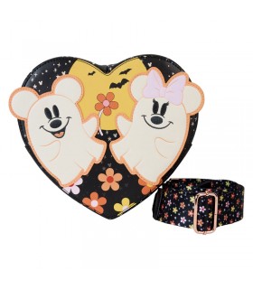 Bolso Bandolera Mickey y Minnie fantasmas