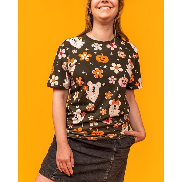 Camiseta unisex Mickey and Friends Fantasmas Halloween