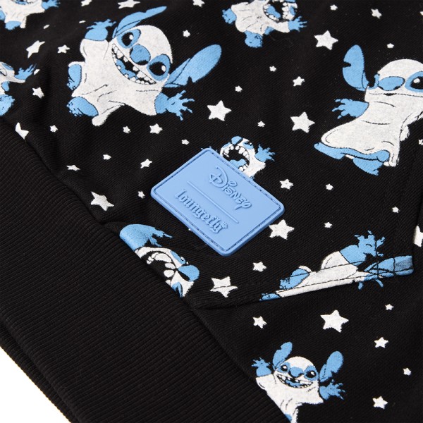 Sudadera unisex con capucha Stitch disfraz de fantasma