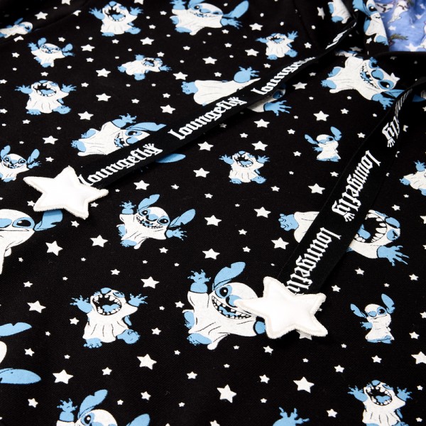 Sudadera unisex con capucha Stitch disfraz de fantasma
