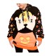 Sudadera unisex con capucha Mickey & Minnie Mouse fantasma