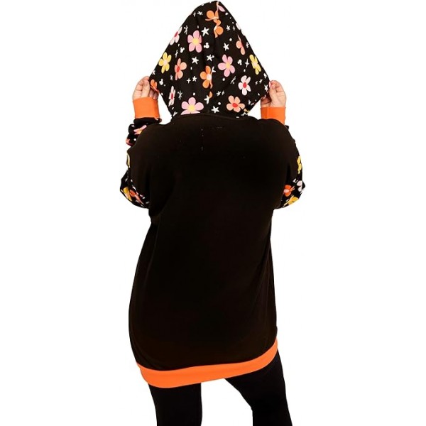 Sudadera unisex con capucha Mickey & Minnie Mouse fantasma