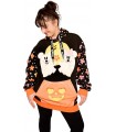 Sudadera unisex con capucha Mickey & Minnie Mouse fantasma