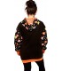 Sudadera unisex con capucha Mickey & Minnie Mouse fantasma