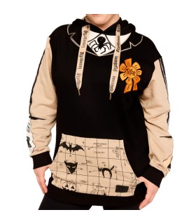 Sudadera unisex con capucha personajes Pesadilla antes de Navidad