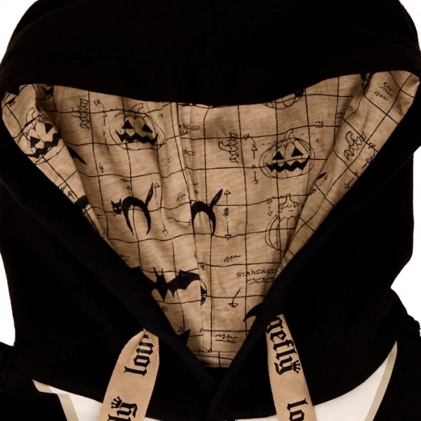 Sudadera unisex con capucha personajes Pesadilla antes de Navidad