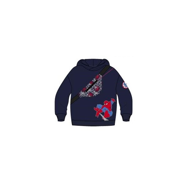 Sudadera Infantil Capucha Spiderman