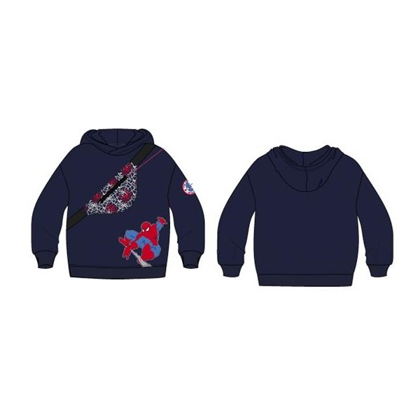 Sudadera Infantil Capucha Spiderman