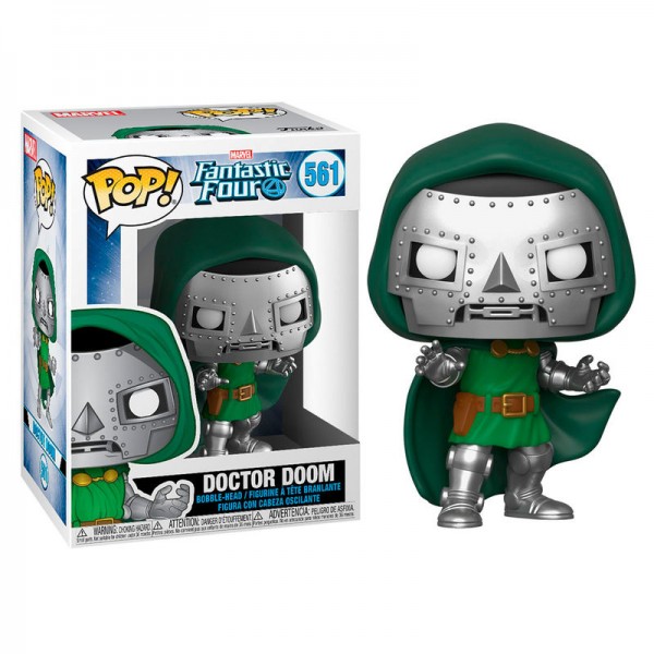 Figura POP Marvel Los 4 Fantásticos Doctor Doom
