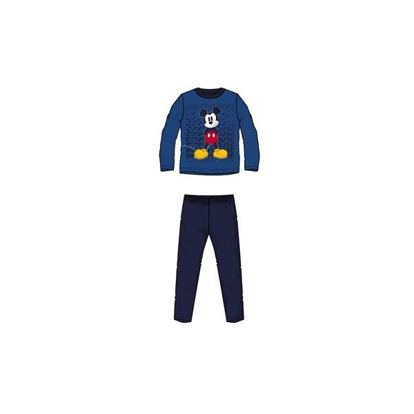 Pijama Infantil Manga Larga Mickey