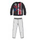 Pijama Infantil Manga Larga Spiderman