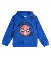 SUDADERA CON CAPUCHA COTTON BRUSHED SPIDERMAN