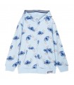 SUDADERA CON CREMALLERA FRENCH TERRY STITCH
