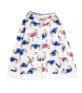 SUDADERA CON CREMALLERA FRENCH TERRY STITCH