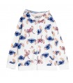 SUDADERA CON CREMALLERA FRENCH TERRY STITCH