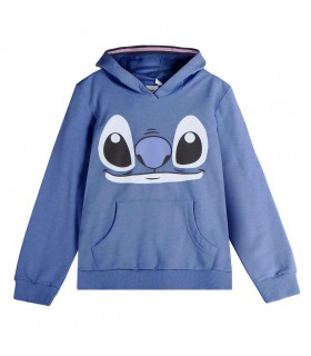 SUDADERA CON CAPUCHA COTTON BRUSHED STITCH
