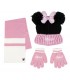 CONJUNTO 3 PIEZAS BUFANDA MINNIE
