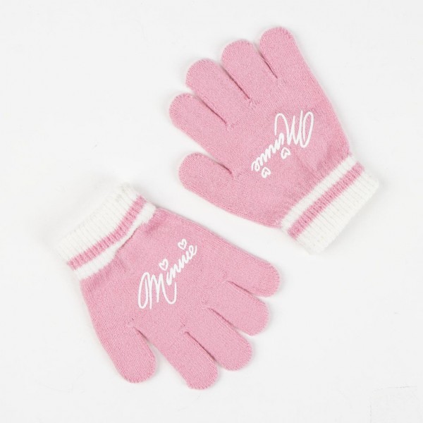 CONJUNTO 3 PIEZAS BUFANDA MINNIE