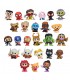 Capsula sorpresa 4 figuras Action Mini Peek Marvel Doorables surtido