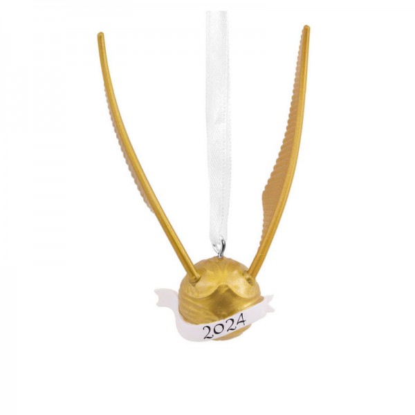 Adorno Snitch Dorada Resina 9,5 Cm