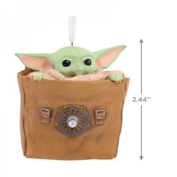 Adorno Grogu En Bolsa de Resina