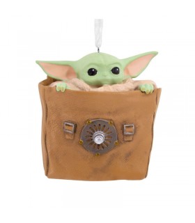 Adorno Grogu En Bolsa de Resina
