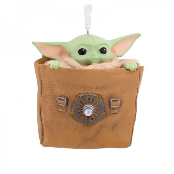 Adorno Grogu En Bolsa de Resina