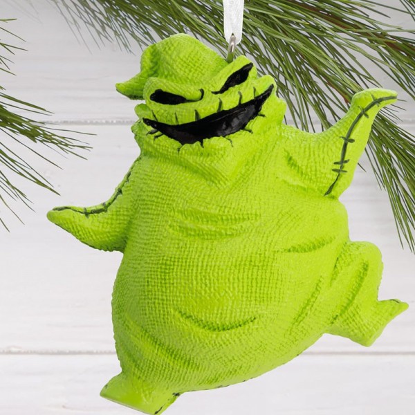 Adorno Oogie Boogie Verde de Pesadilla Antes de Navidad
