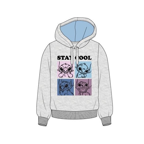Sudadera adulto capucha Stitch