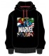 Sudadera adulto capucha Marvel