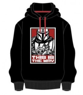 Sudadera adulto capucha Mandalorian