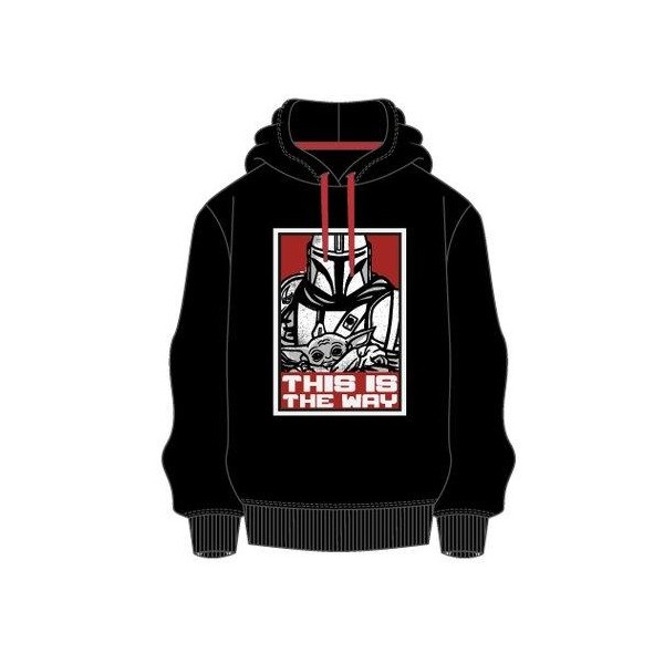Sudadera adulto capucha Mandalorian
