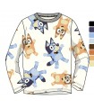 Camiseta infantil manga larga Bluey
