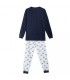 Pijama Adulto largo Single Jersey Stitch