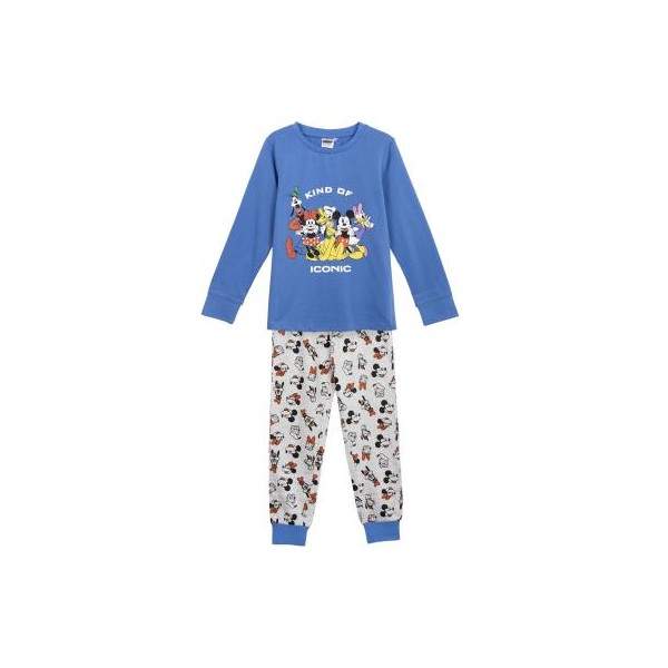 PIJAMA LARGO SINGLE JERSEY MICKEY