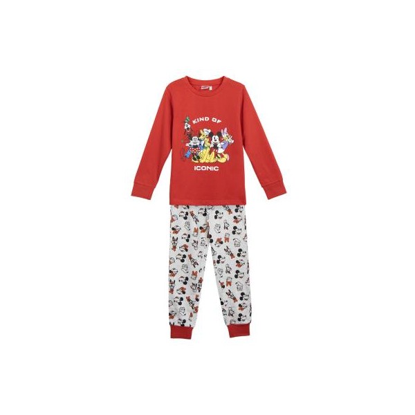 Pijama Infantil largo Single Jersey Mickey