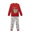Pijama Adulto largo Single Jersey Mickey