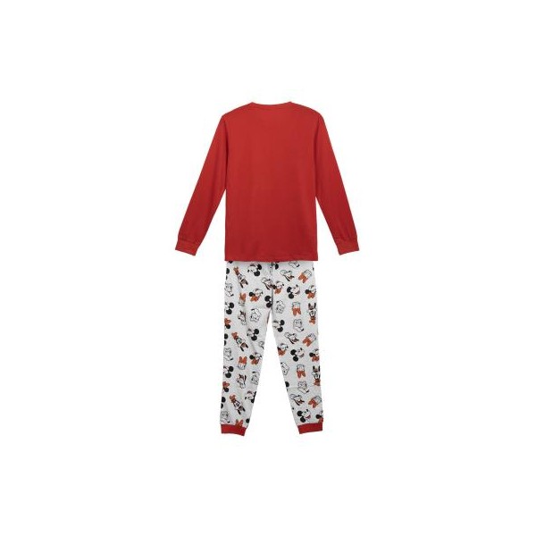 Pijama Adulto largo Single Jersey Mickey