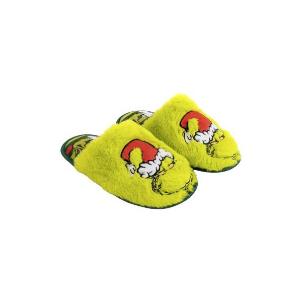 Zapatillas de casa abiertas The Grinch