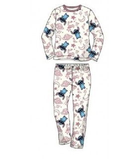 Pijama Largo Micropolar Stitch
