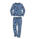 Pijama Largo Micropolar Stitch