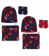 Set Infantil Gorro+Braga+Guantes Spiderman